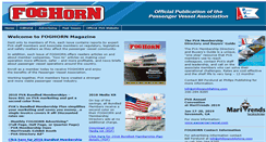 Desktop Screenshot of foghornmagazine.com